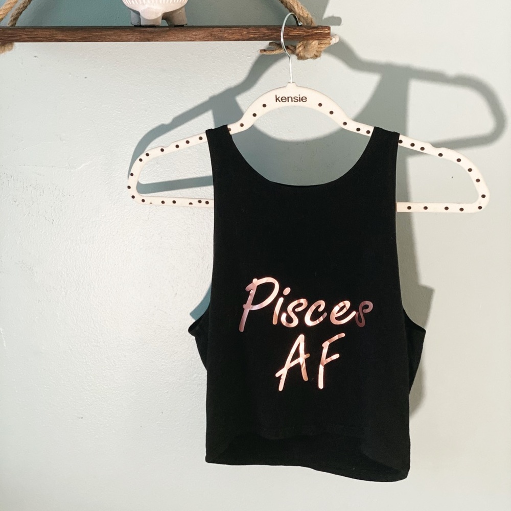zodiac crop top